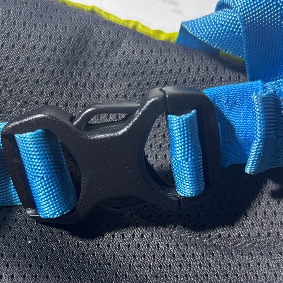 Patagonia Lime Green and Blue Waist Bag - Picture 3 of 6